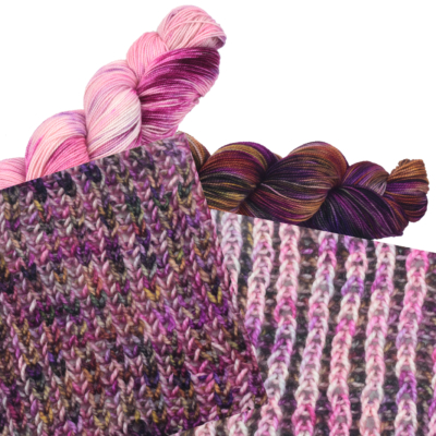 Colorway Pairing: 093 Opium Den with 194 Double Entendre