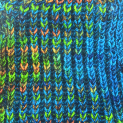 Colorway Pairing: 182 Africa – Feathered Juju with 244 Peacock