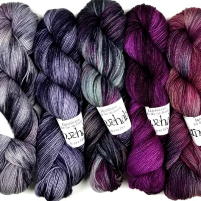 Glorious Gradient Set f-075 – 7 Skeins Rockshelter Sock