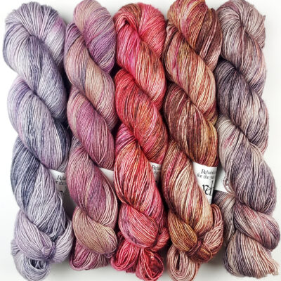 Glorious Gradient Set f-125 – 5 Skeins Silk Traveler