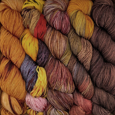 Glorious Gradient Set f-132 – 5 Skeins Cross Creek Sock